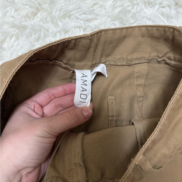 Anthropologie Amadi Cargo Pants Tan Cargo Pants - Picture 4 of 6
